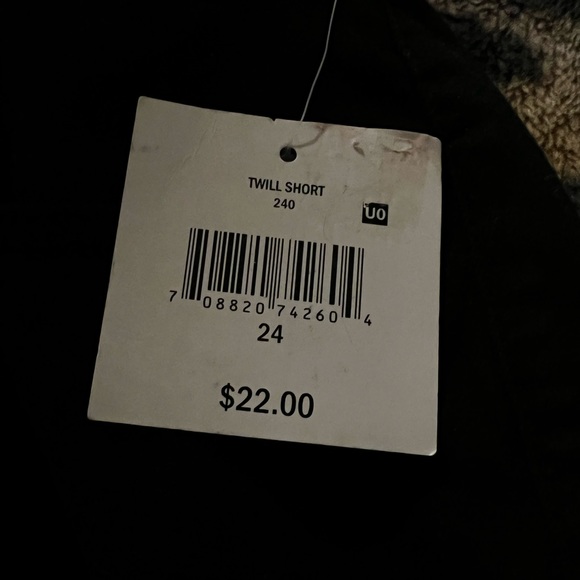 NEW Falls Creek black jean shorts Women’s size 24 - Picture 3 of 5